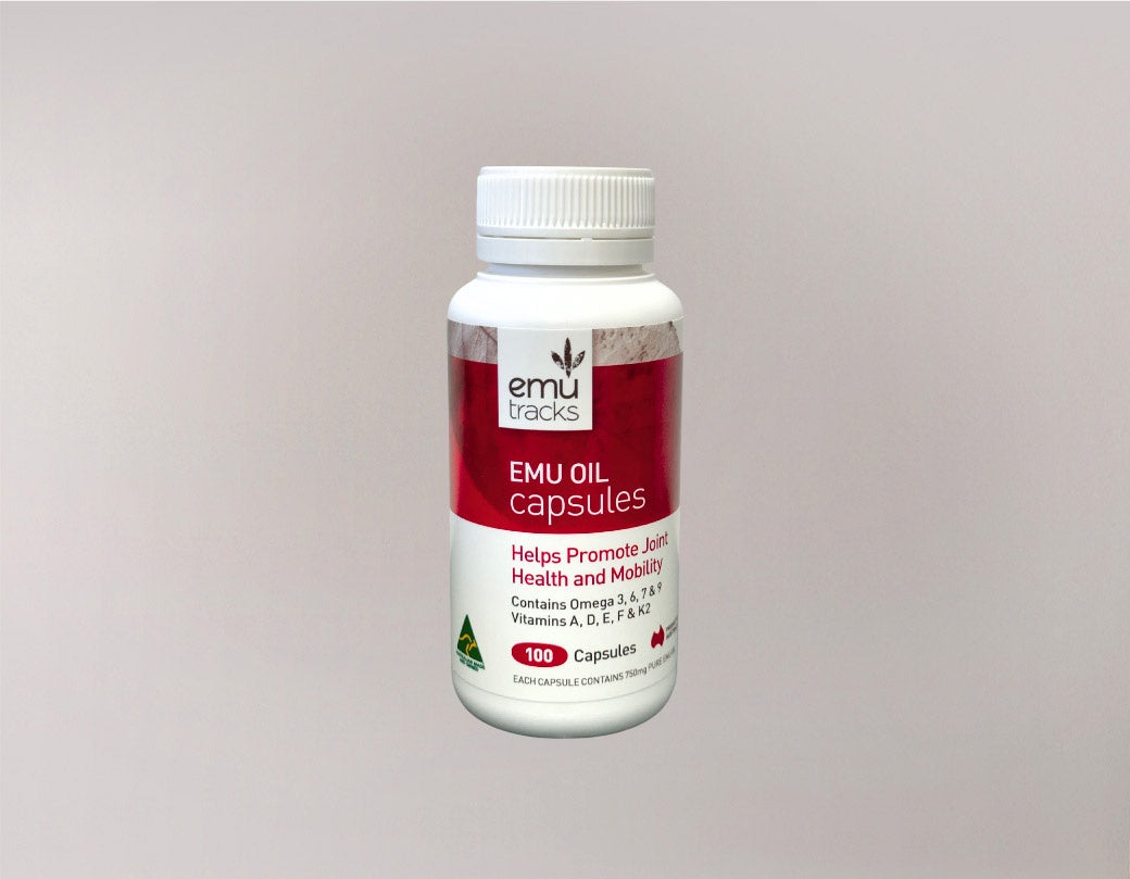 Emu Tracks Emu oil 750mg 100C