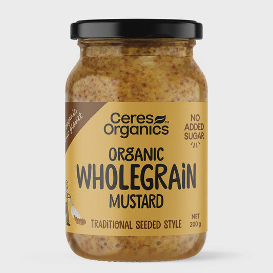 Ceres Organic Wholegrain Mustard 200g
