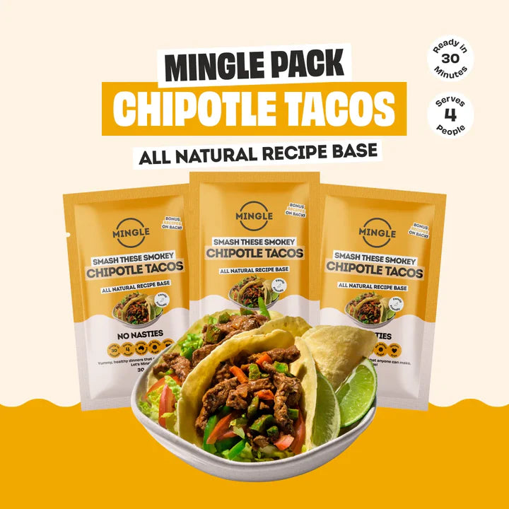 Mingle Natural Seasoning Blend Smokey Chipotle Tacos 30g