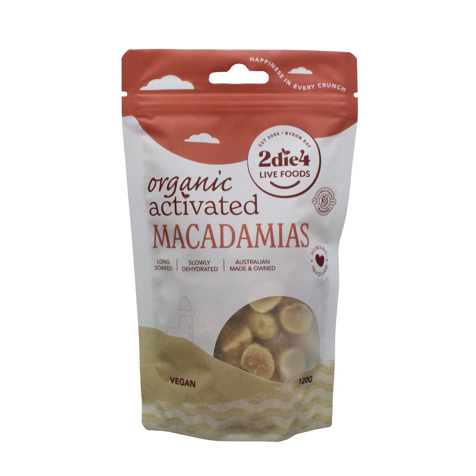 2DIE4 Live Foods Organic Activated Macadamias