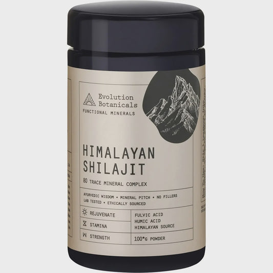 Evolution Botanicals Himalayan Shilajit 80 Trace Mineral Complex