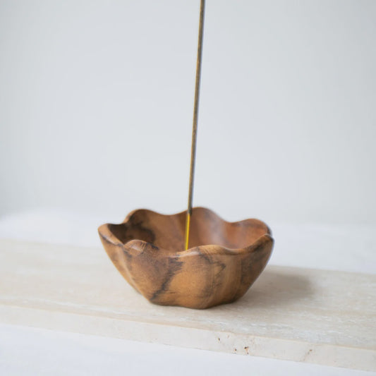 Holy Smokes Incense  Holder Flower Bowl