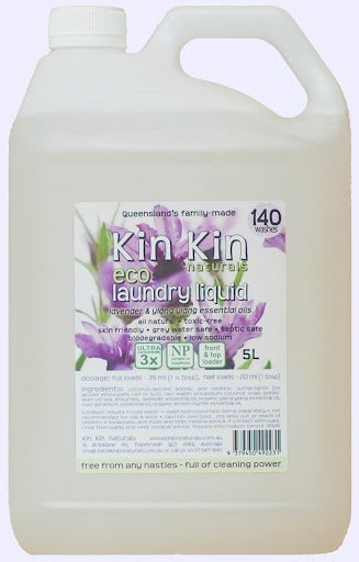 Kin Kin Naturals Laundry Liquid Lavender and Ylang Ylang