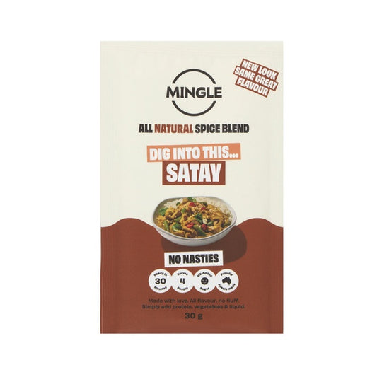 Mingle Natural Seasoning Blend Satay 30g