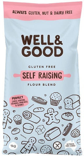Well and Good Self Raising Flour Blend 1kg