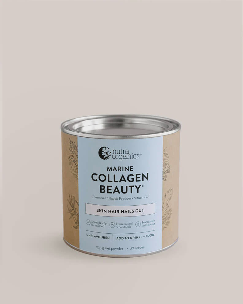 Nutra Organics Marine Collagen Beauty - Unflavoured 225g