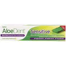 Aloesense Toothpaste Aloe Dent Sensitive Fluoride Free Toothpaste – The Outback Apothecary